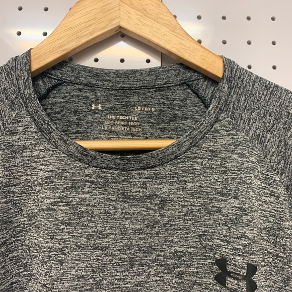 Men's Under Armour Tech Tee Sz L - Picture 2 of 3
